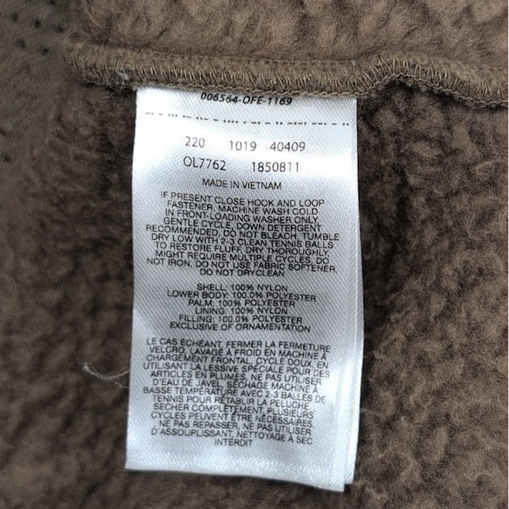 Mountain Hardwear Altius Hybrid 1/2 Zip Pullover Womens Medium Sherpa Puffer - Picture 12 of 13